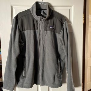 Patagonia Fleece Jacket. Grey. Size XL